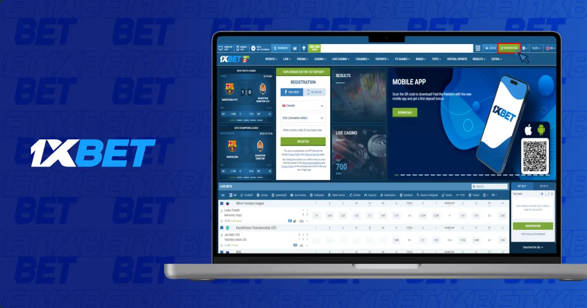 1xBet How to Log in