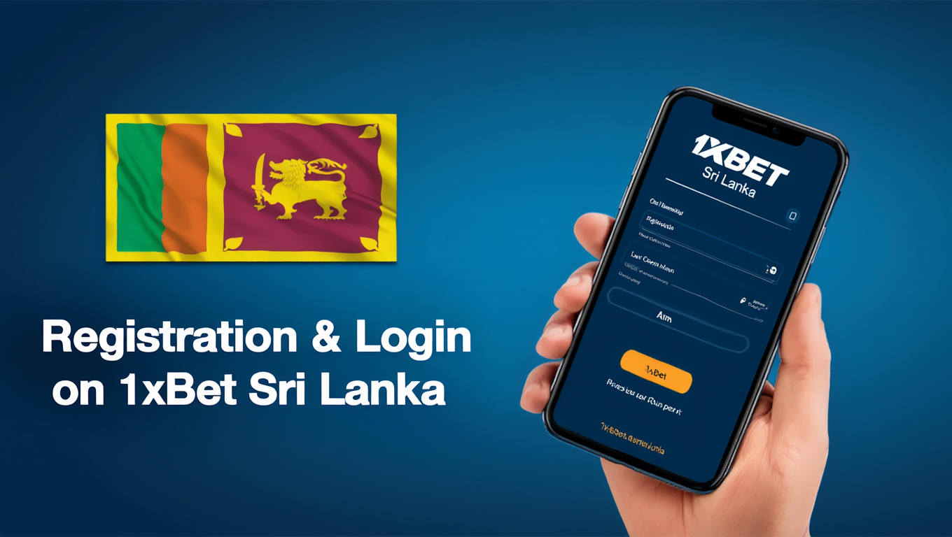 Registration & Login on 1xBet Sri Lanka